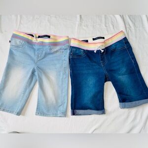 Lot of 2 Girls 9/10 Vigoss Bermuda shorts
